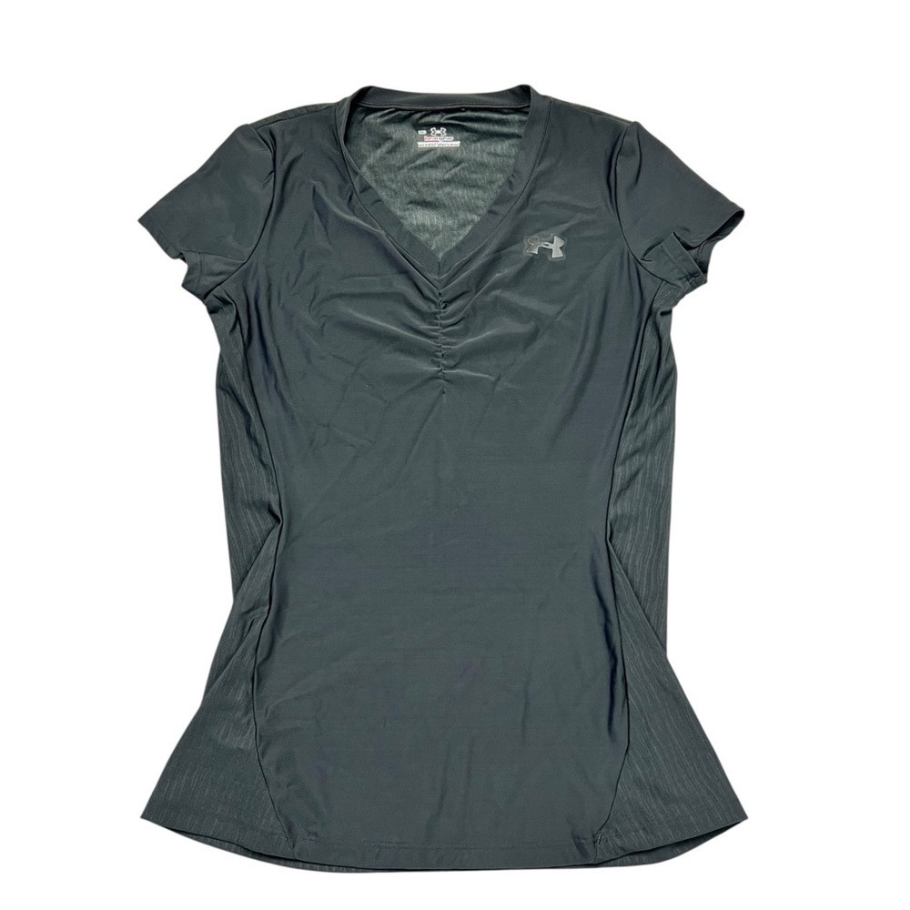 Under Armour Heat Gear Women's Black Short Sleeve Tee - Picture 2 of 6